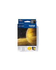Brother Original Tintenpatrone 325 Seiten Gelb (LC1100Y)