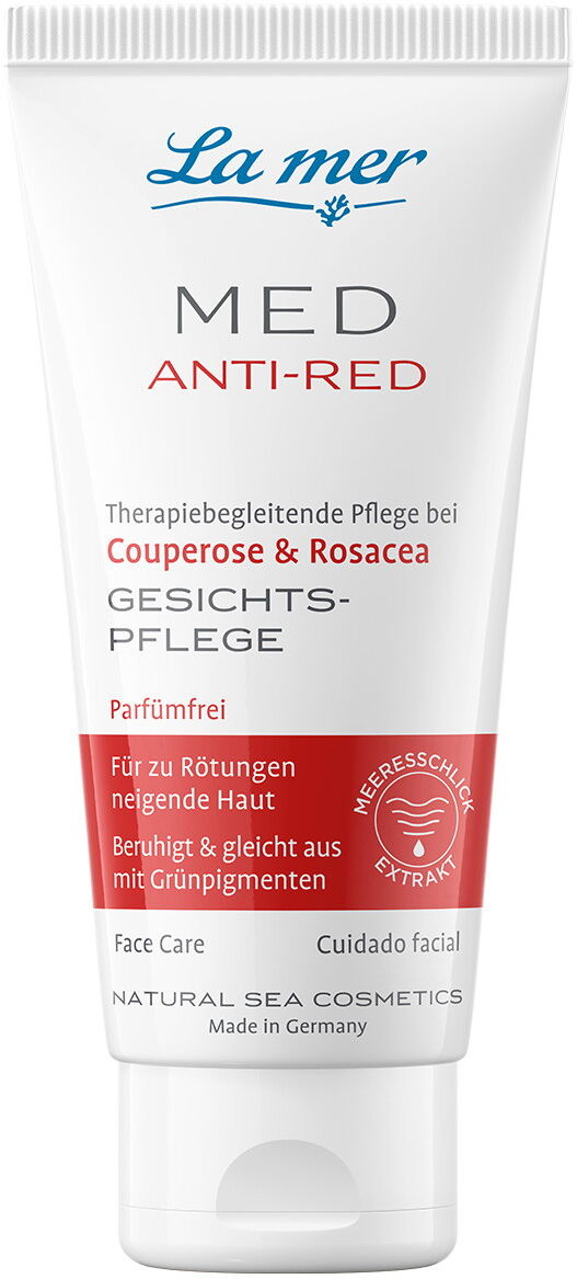 50ml La mer Cosmetics MED Anti-Red Gesichtspflege