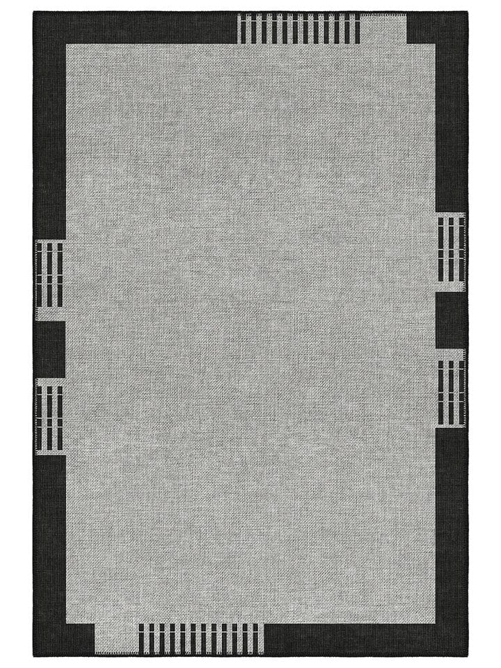 BELLA MAISON Kurzflor-Teppich ''Ravello'' in Grau - 60x100 cm