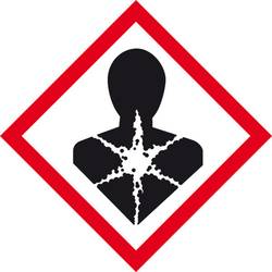 SafetyMarking 39.B1023 GHS-Gefahrenpiktogramm 08 Gesundheitsgefahr Polyester (B x H) 50 mm x 50 mm 1 St.