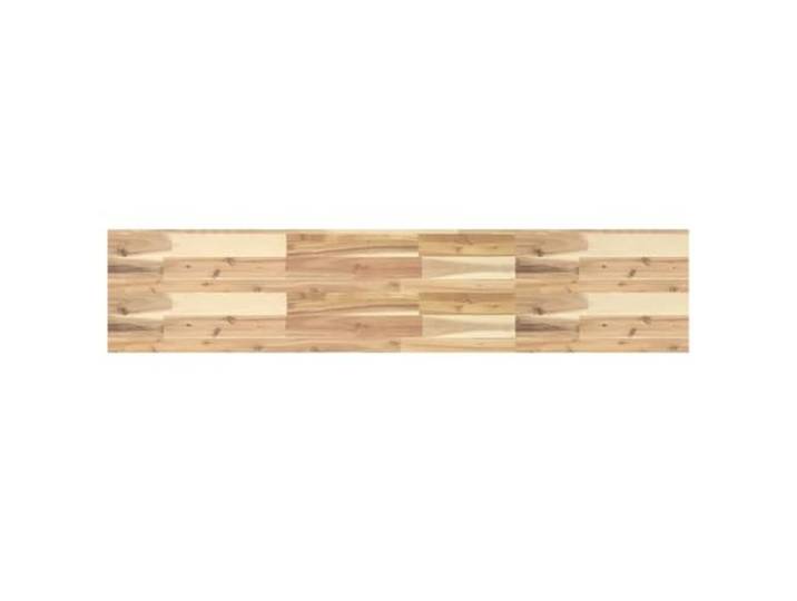 LASWWQMRF Schweberegal 160x30x4cm Massivholz Akazie Wandboard Unbehandelt Robuster Blickfang aus Akazienholz für Wohnzimmer, Schlafzimmer oder Küche. Vielseitig veredeln und anordnen.
