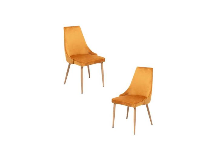 2er Set Stoik Wood Stühle - Senf