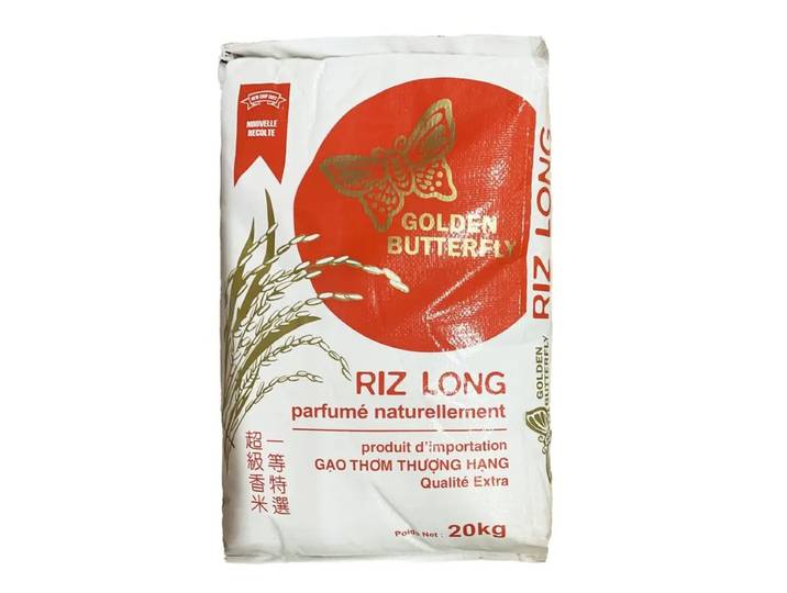 GOLDEN BUTTERFLY Riz parfume 20kg 2026