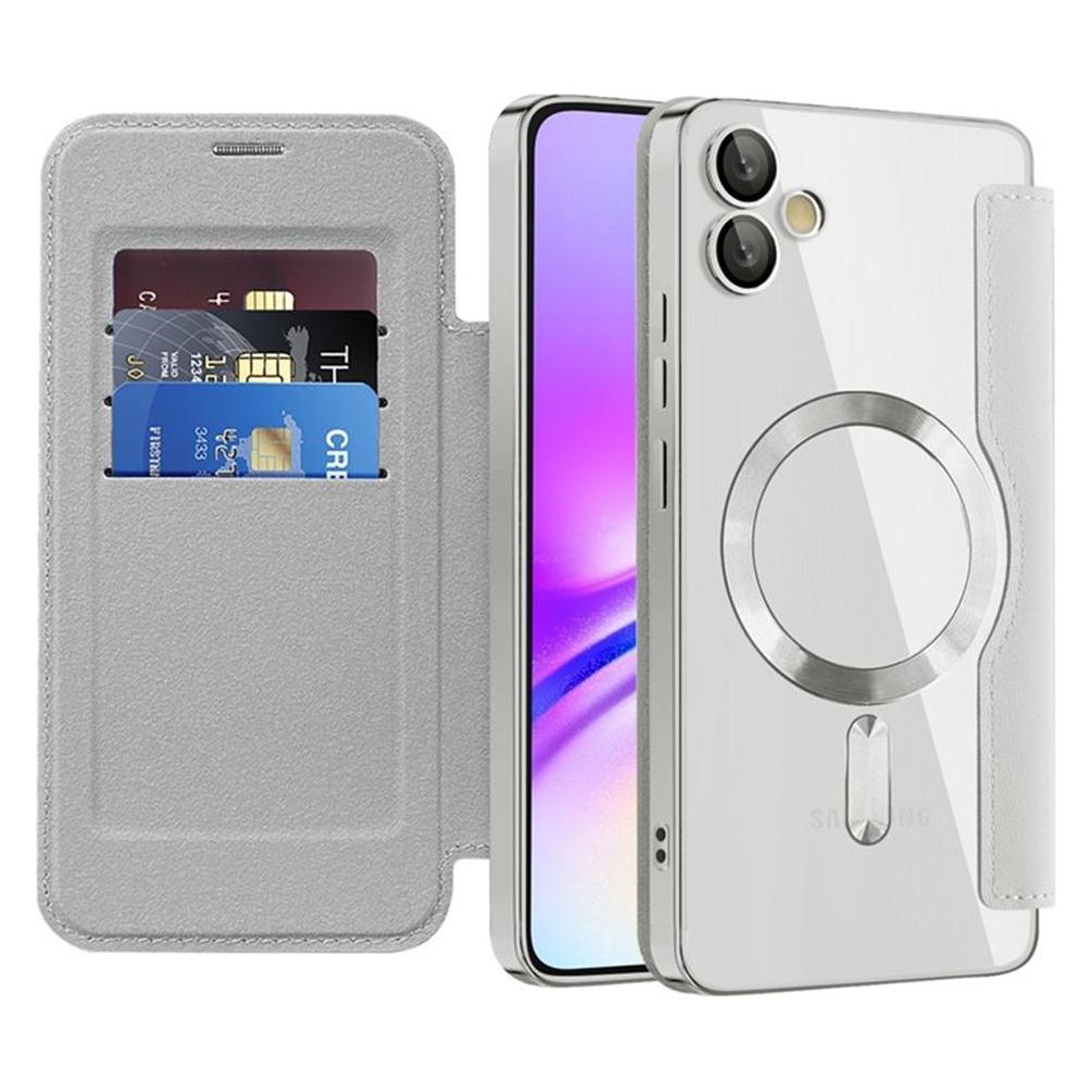 Techsuit - SmartMag Book Case - Samsung Galaxy A05 - Gray (Samsung Galaxy A05) (59432578)