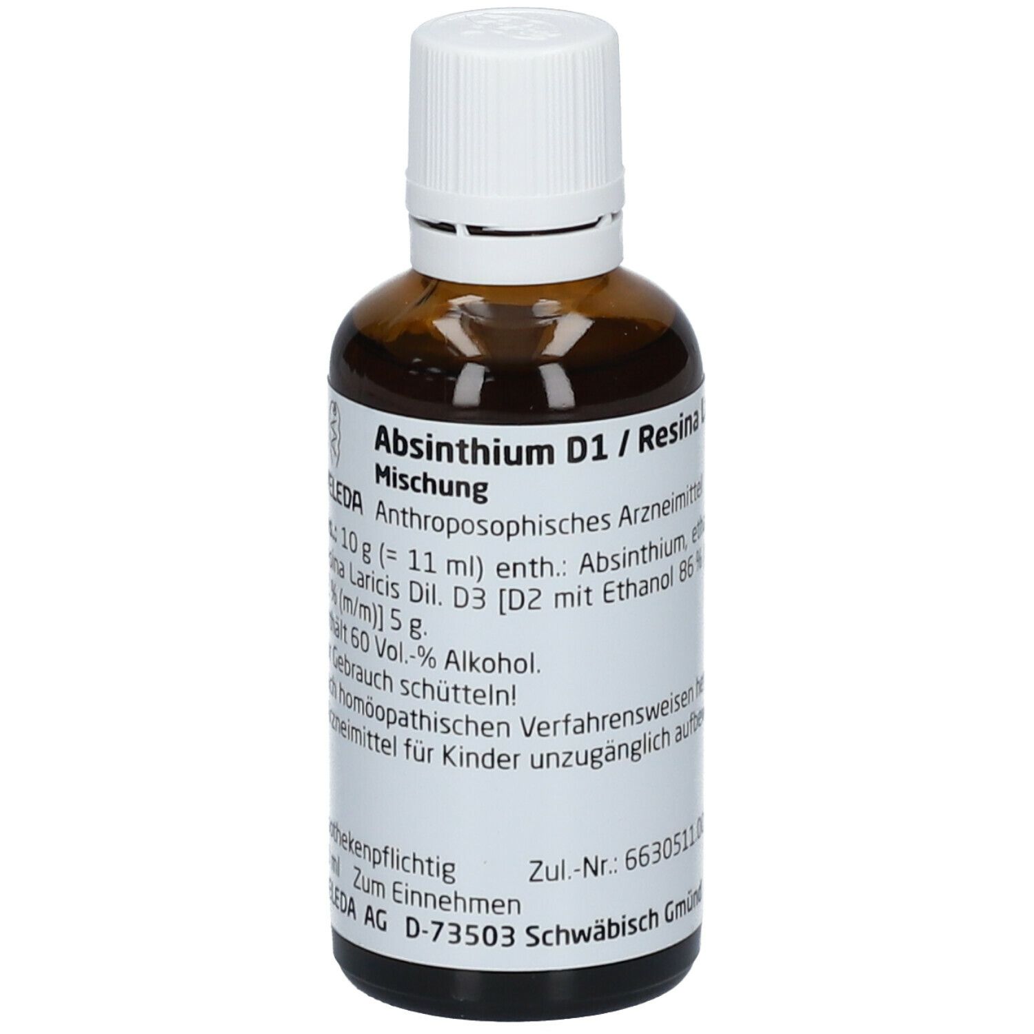 Absinthium D 1 Resina Laricis 3 aa Mischung 50 ml