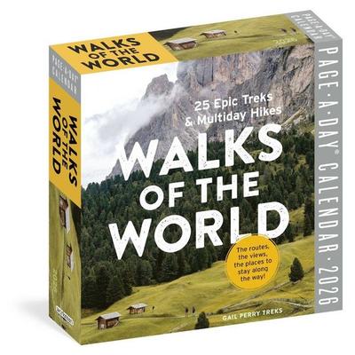 Walks of the World Page-A-Day(r) Calendar 2026