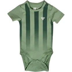 hummel hmlSTRIPED Baby-Body 6188 - hedge green 62
