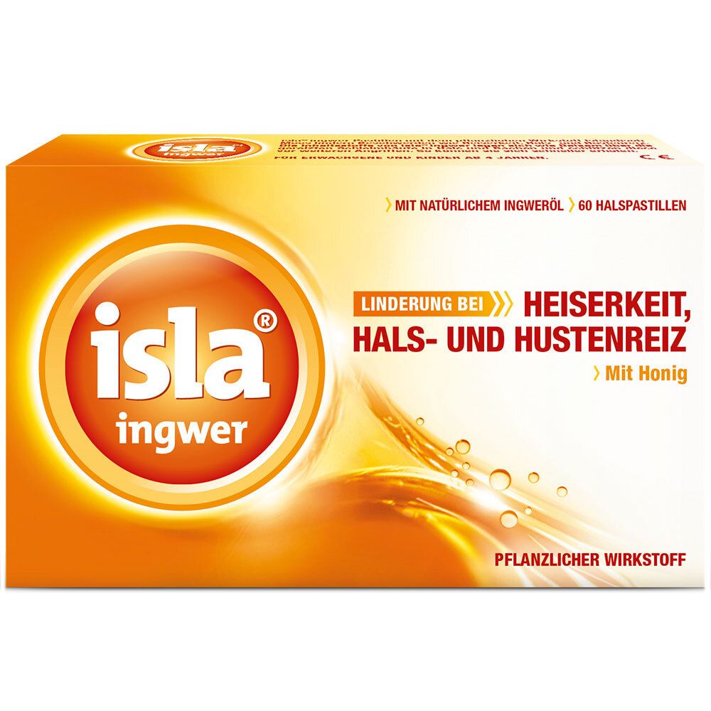 Isla Ingwer Pastillen 60 St