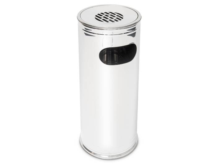 Standaschenbecher sen 75cm Silber