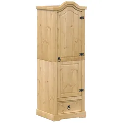 vidaXL Kleiderschrank Corona 55x52x170 cm Massivholz Kiefer
