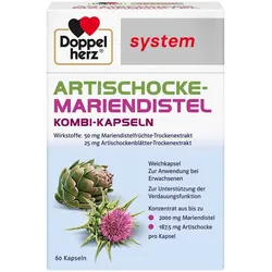Doppelherz system ARTISCHOCKE-MARIENDISTEL  60 St Weichkapseln