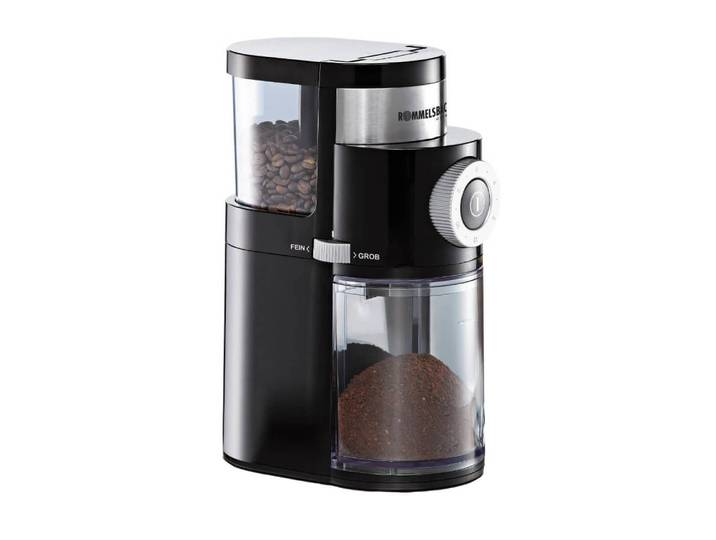 Rommelsbacher EKM 200 Kaffeemühle mit Scheibenmahlwerk