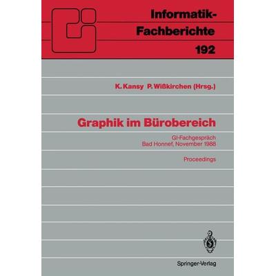 Graphik im Bürobereich, Taschenbuch von , Springer Berlin, 978-3-540-50543-3
