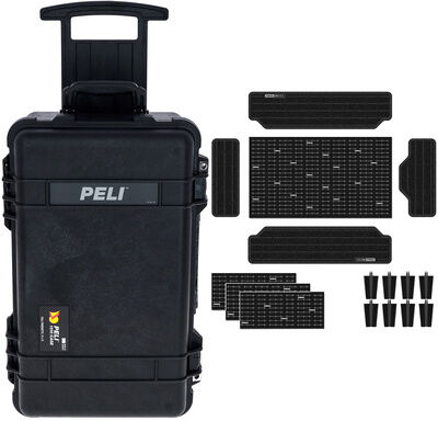 Peli 1510 Grid-Divide Bundle Noir