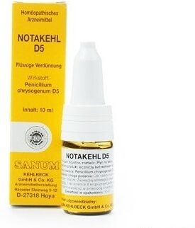 Sanum-Kehlbeck Notakehl D5 Gocce 10ml