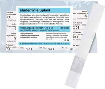 SÖHNGEN Fingerpflaster 1009914 weiß 2,0 x 12,0 cm, 20 St.