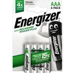 Energizer Akku Recharge PowerPlus E300626600 AAA/HR3 4 St./Pack.