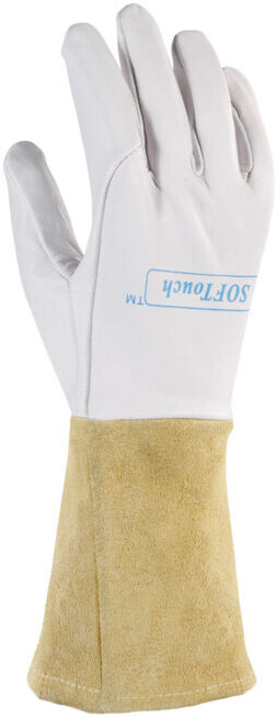 Gants de soudure Weldas taille XXL (10,5) naturel/orangeEN 388,EN 12477,EN 1149-2 10 PA (10-1009 XXL)