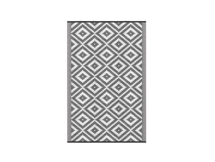Outdoor Teppich KALUA 240 x 150 cm grau/weiss