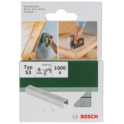 Bosch Klammer Typ 53 L= 6 mm - 2609255819