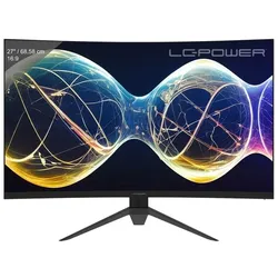 LC-Power LC-M27-FHD-165-C-V3 (1920 x 1080 Pixel, 27"), Monitor, Schwarz