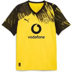 PUMA Herren Trikot BVB Home Jersey Replica with Sponsor 25/26, Größe M in Gelb Gelb