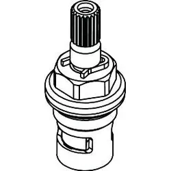 Hansgrohe Absperroberteil 3/8 rechts, 98817000 98817000