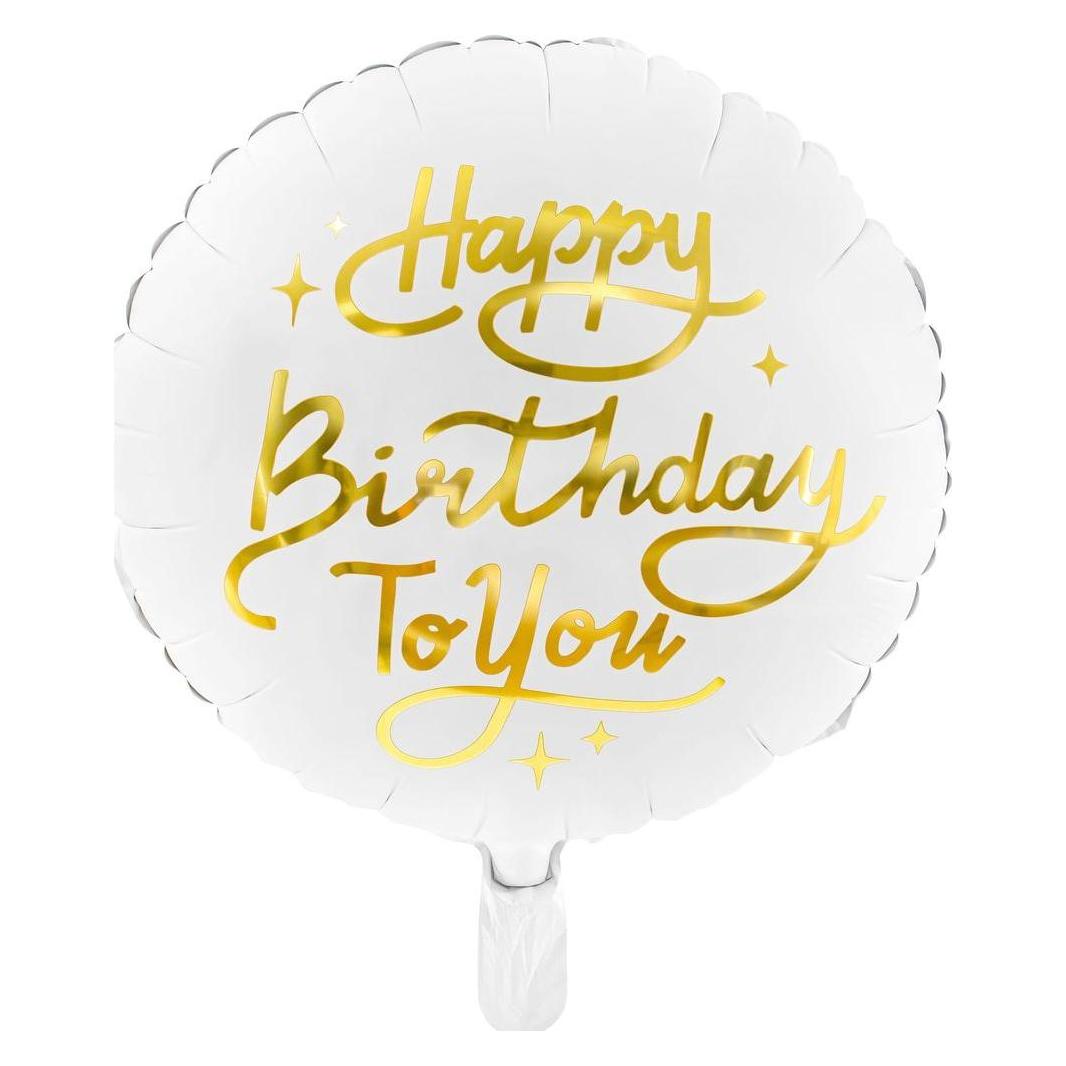 Partydeco Luftballon Happy Birthday To you (1x) (FB58)