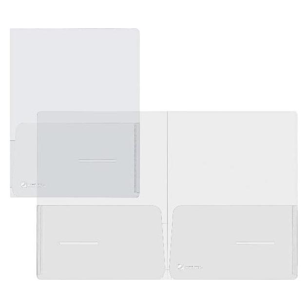King Mec 00111418 Ordner A4 Polypropylen (PP) Transparent (A4, 1 Stk.) (111418)