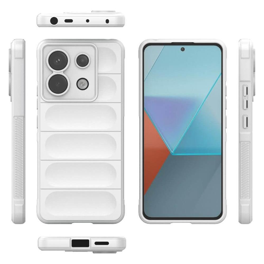 Cover-Discount Poco X6 / Redmi Note 13 Pro 5G - Rugged Cover weiss (Xiaomi Poco X6, Xiaomi Redmi Note 13 Pro 5G) (660179483H)