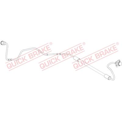 QUICK BRAKE Bremsschlauch 96.014 für DS