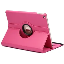 Schutzhülle für iPad Air 2 9.7 Tablet Hülle Schutz Tasche Case Cover Rose 360 Grad drehbar Rotation Bumper