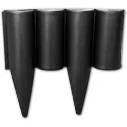 Gerade Palisade PALGARDEN 2,5m schwarz Bradas OBP1202-002BK