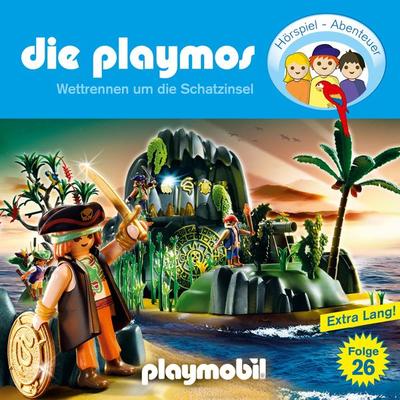 Wettrennen um die Schatzinsel - Rudolf K. Wernicke,Florian Fickel, Audio, 4260229662977