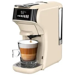 HiBREW 5-in-1 capsule coffee maker H1B-white (white), Kapselmaschine, Weiss
