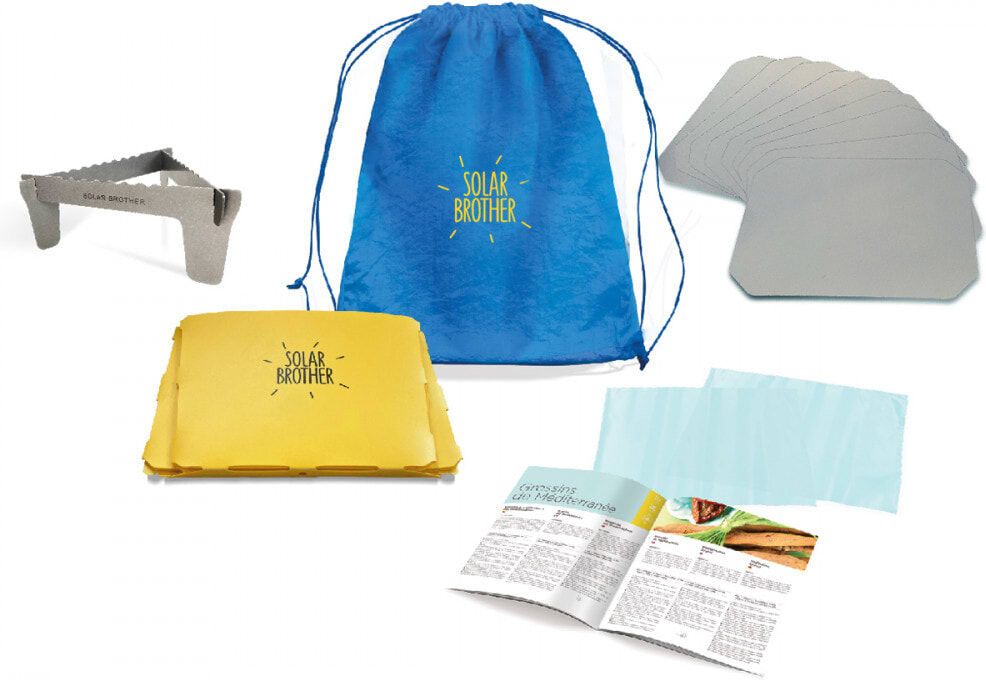 SOLAR BROTHER Cuiseur solaire pliable jaune Jaune 34x3x26cm