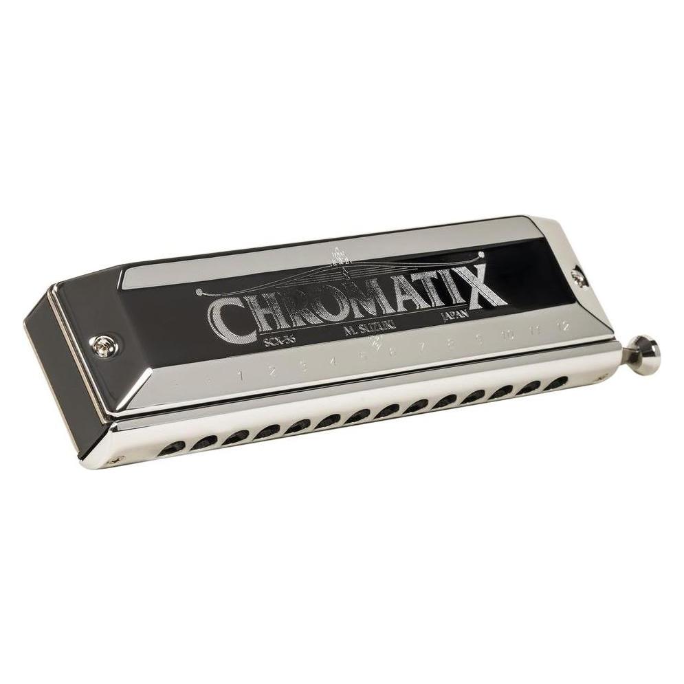 Suzuki Chromatix S-SCX-56-C chromatische mondharmonica C (Mundharmonika, Chromatisch) (SCX-56-C)