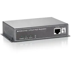 LevelOne POR-0102 2-Port PoE Repeater - Repeater