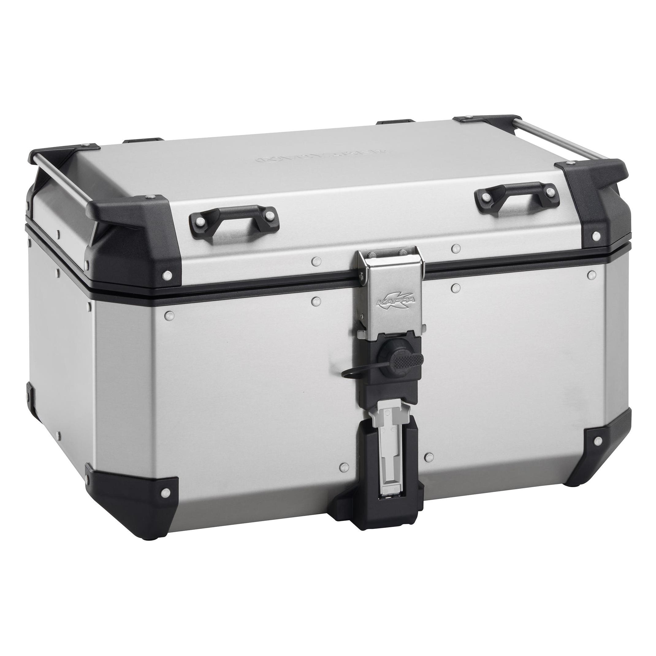 Kappa Topcase K-Voyager Monokey Aluminium Silber (58 l) (KVG580A)