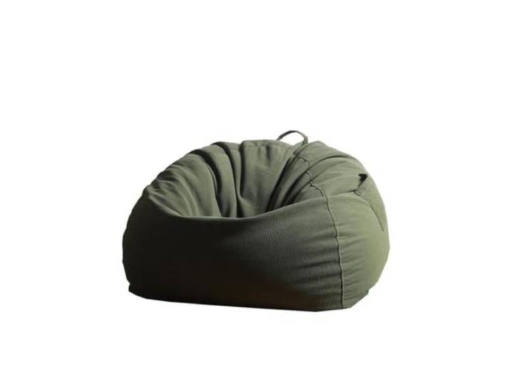 KUNYOS Bezug for große Sitzsäcke aus Cord(100cm-dark Green)