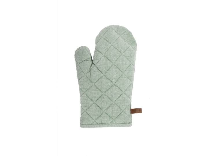 Ofenhandschuh Myrna grün Baumwolle B 28 cm - Ofenhandschuh