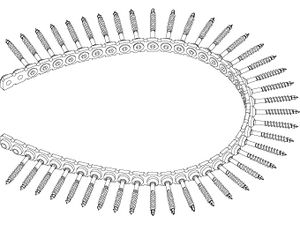 REYHER 89151 Stahl CE phosphatiert, gegurtet Schnellbauschrauben CE mit Trompetenkopf m. Feingew., Kreuzschlitz -H 891510040500390