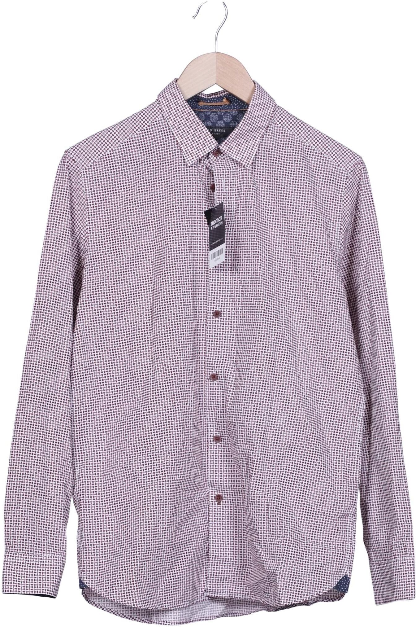 TED Baker Herren Hemd, Pink, Gr. L (Ted Baker 4), Baumwolle - Second Hand