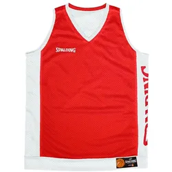 Spalding, Unisex, Sportshirt, Reversible Tank Top (L), Rot