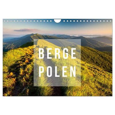 Berge. Polen (Wandkalender 2027 DIN A4 quer), CALVENDO Monatskalender