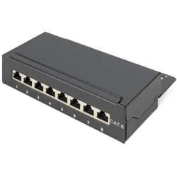 Digitus Desktop CAT 6, Klasse E Patch Panel, geschirmt