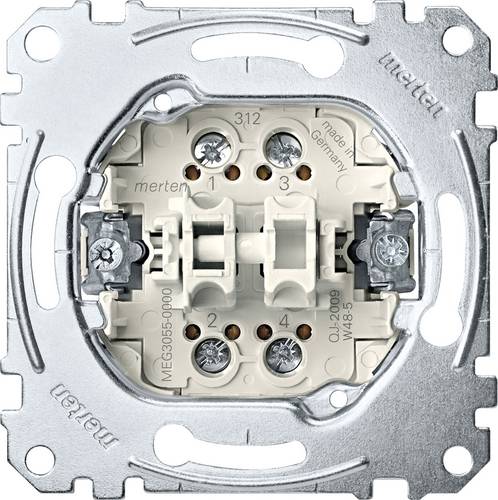 Merten 2fach Einsatz Taster MEG3055-0000 1St.