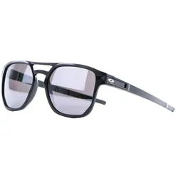 OAKLEY Sonnenbrille Latch Beta Matte Black | Prizm Black Polarized OO9