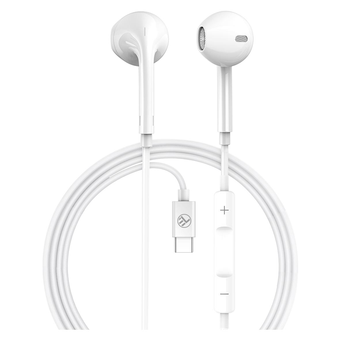 Tellur Basic Urbs In-Ear Series Type-C Baltas (Kabelgebunden) (TLL162272)