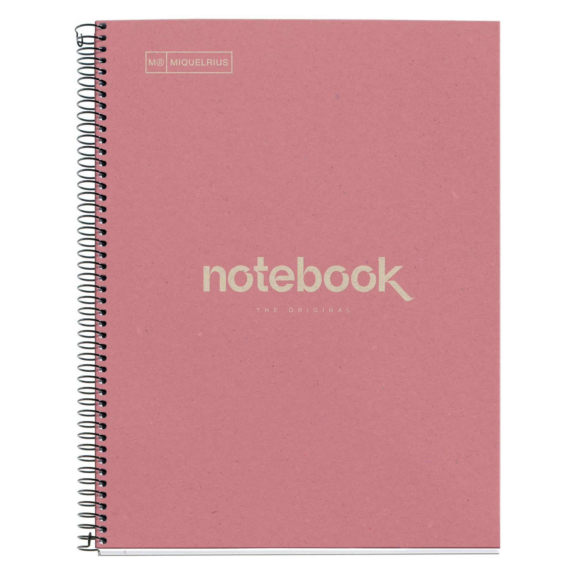 Maul ECO Emotions NB1 ECOPINK RECYCLE HOR (A4, Liniert, Harter Einband) (A609722)